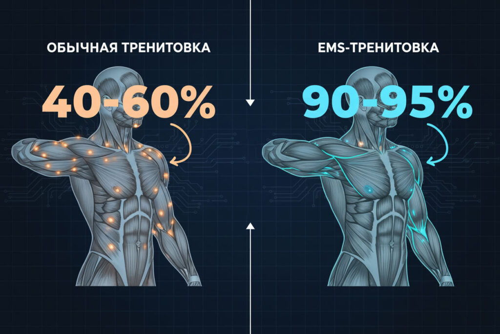 EMS-тренировки: Полное руководство для тех, кто хочет понять и попробовать. 3 kak rabotaet ems trenirovka