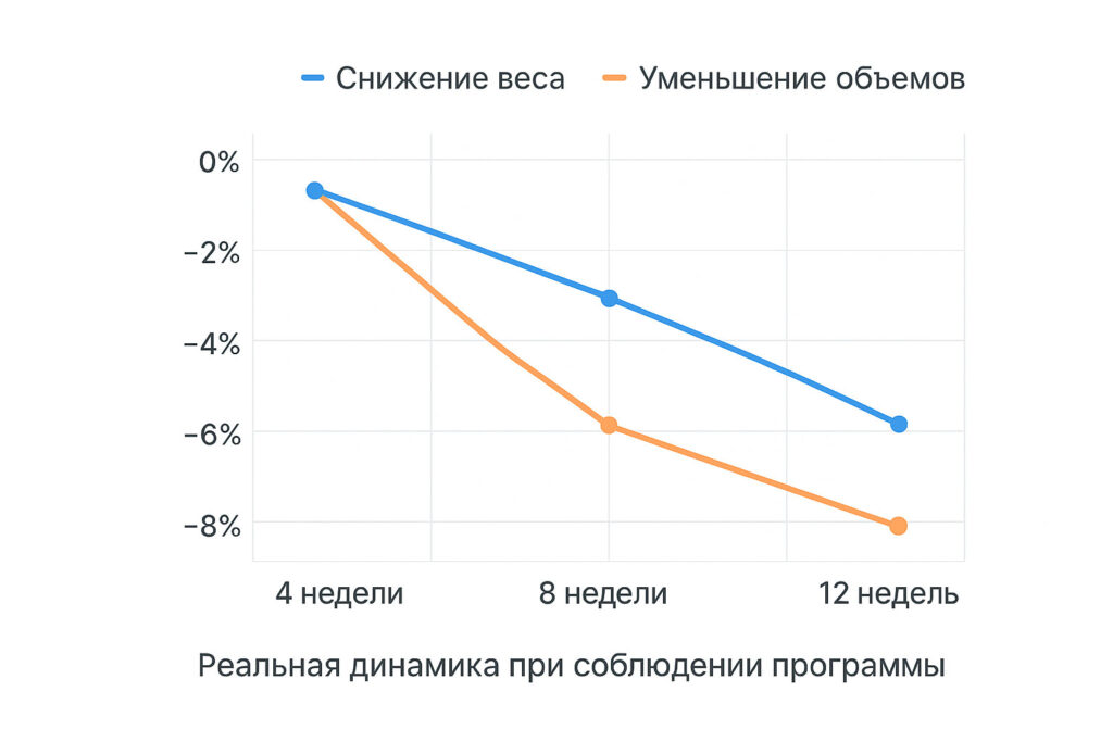 grafik realnyh rezultatov